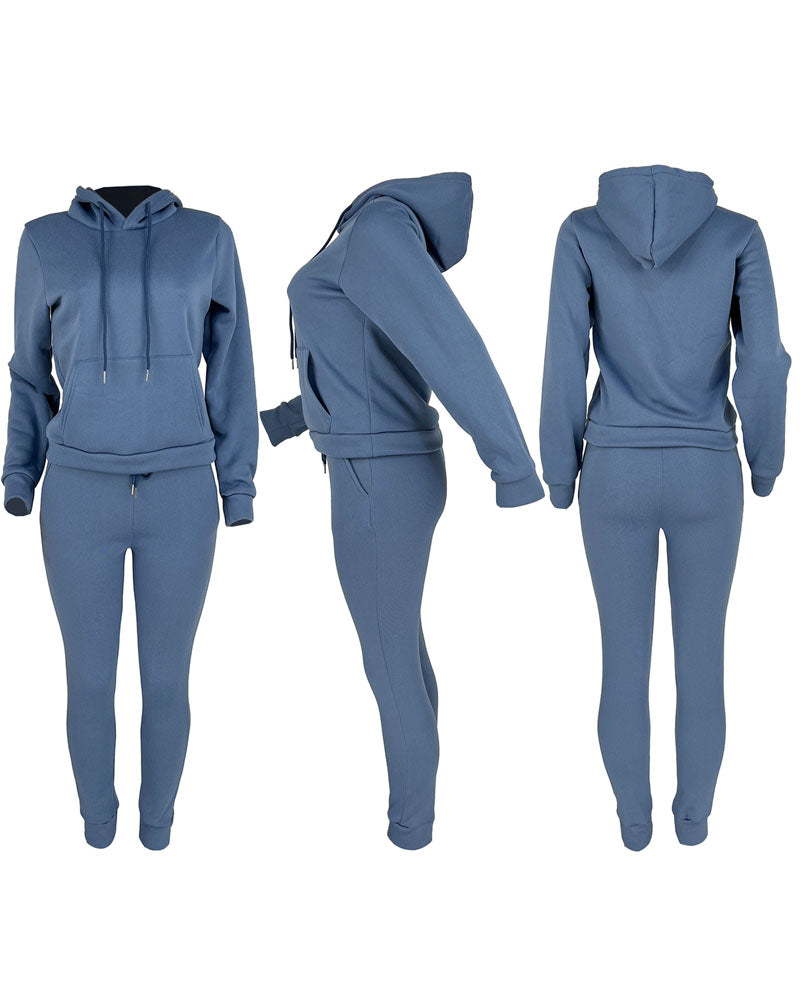 Simple Baddie Pant Set Navy