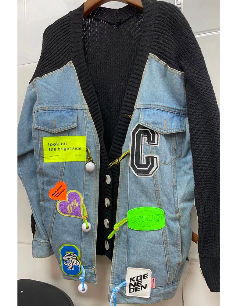 Soft Girl Era Sweater One Size fits up to US Size 16 Black