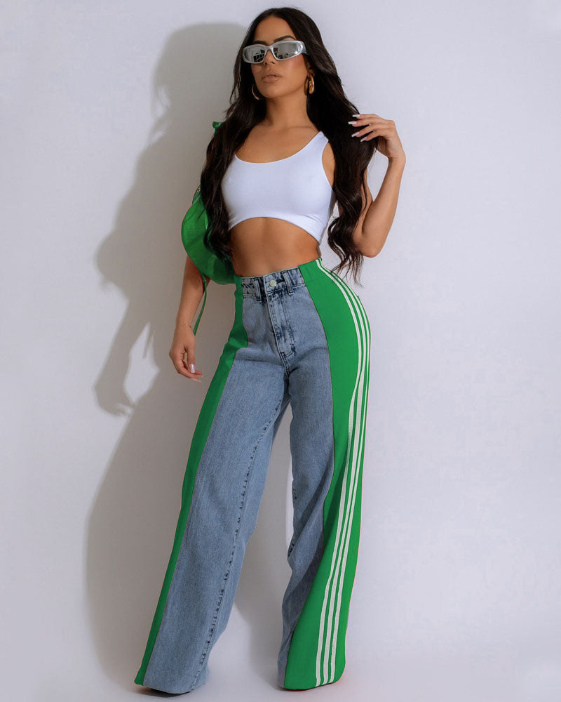 Spice Gyrl Jeans Green622