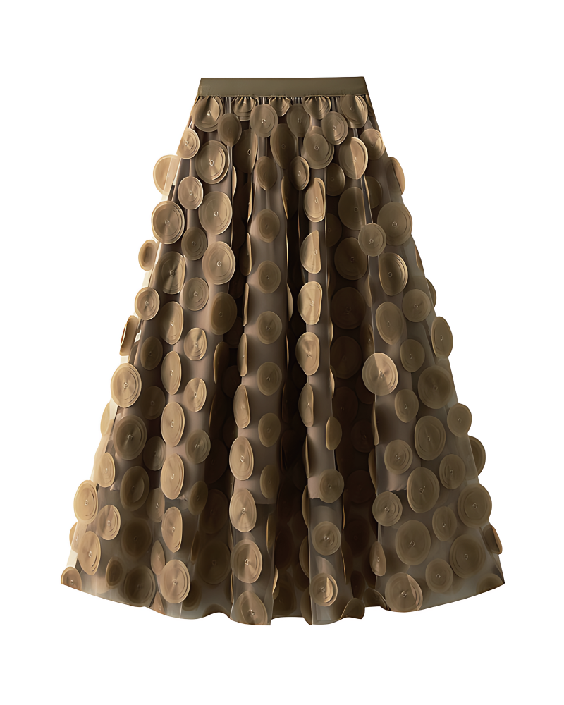 Ariyah Baby Skirt Taupe One Size Easily Fits up to 1XL