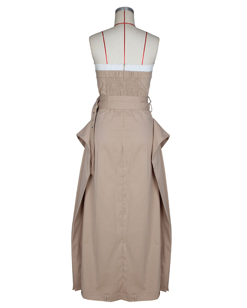 TRENCH IN THE CITY MAXI DRESS