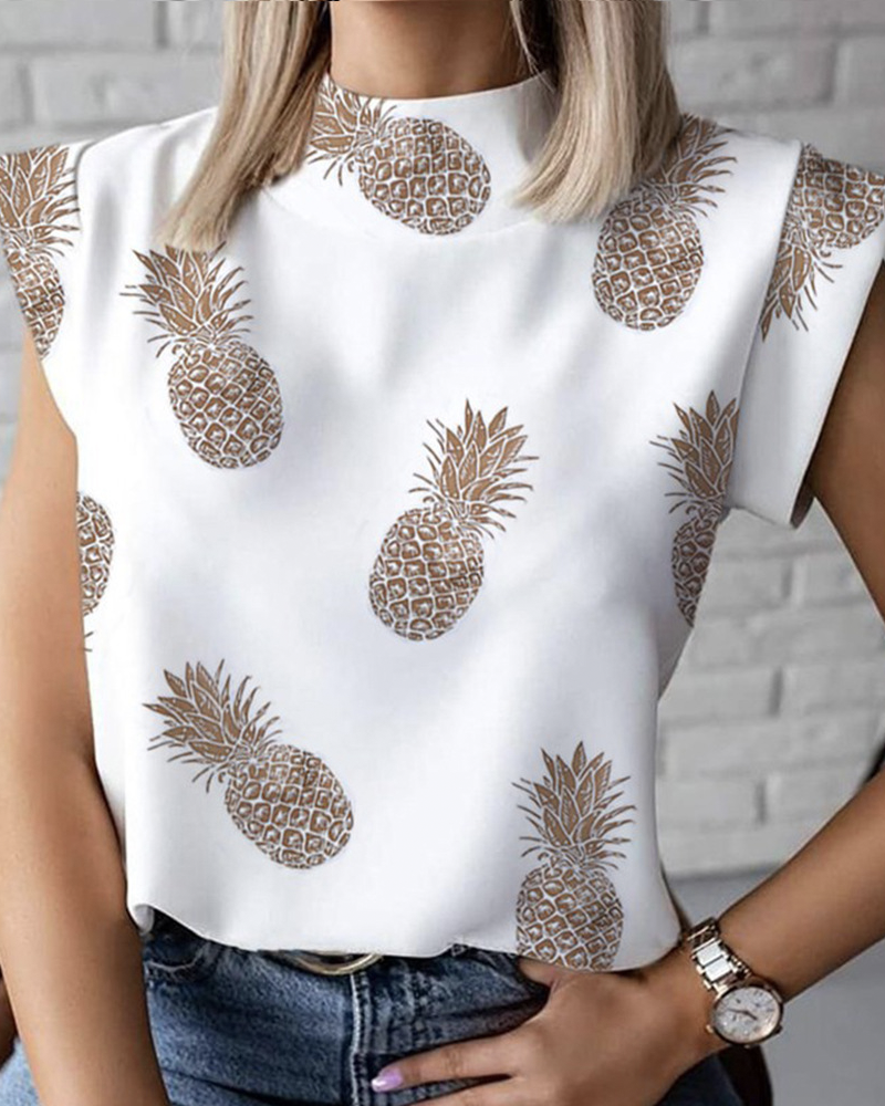 Daily Move Tee Tee-Pineapple