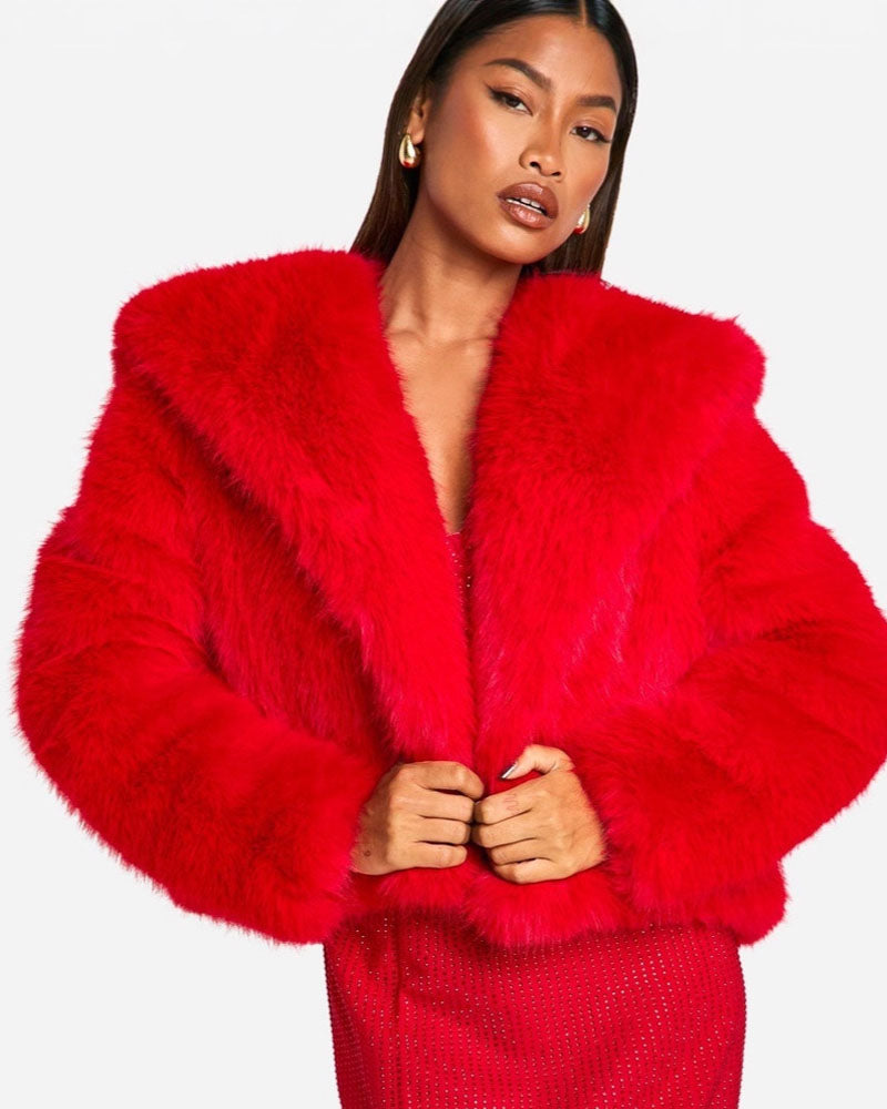 That's Luxe Faux Fur Coat