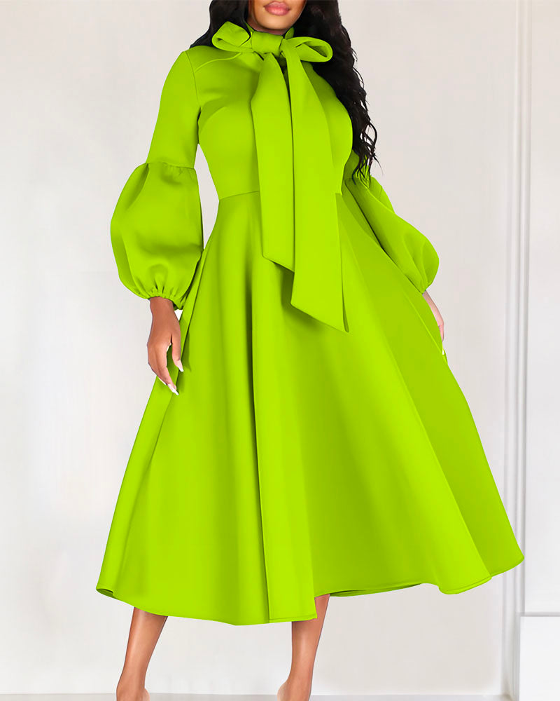 The Classic Dress Candy Green