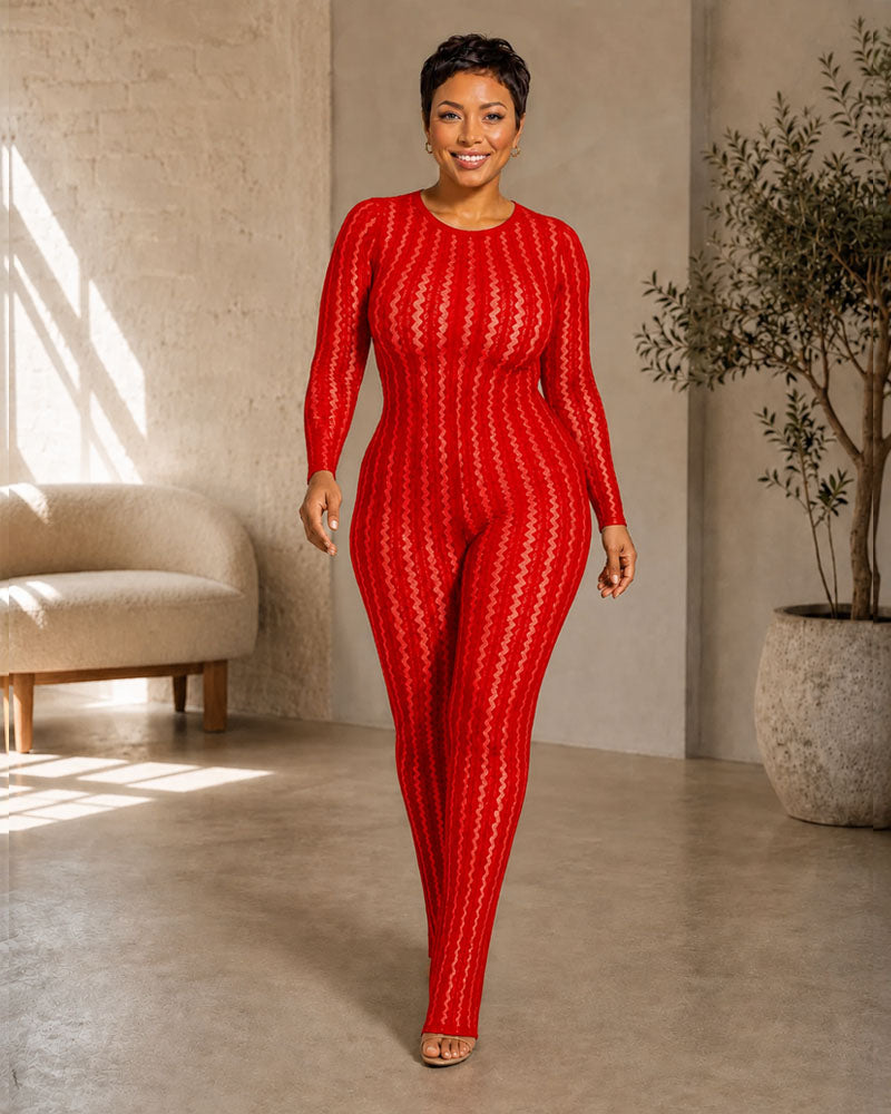 Thumbhole Seamless Catsuit
