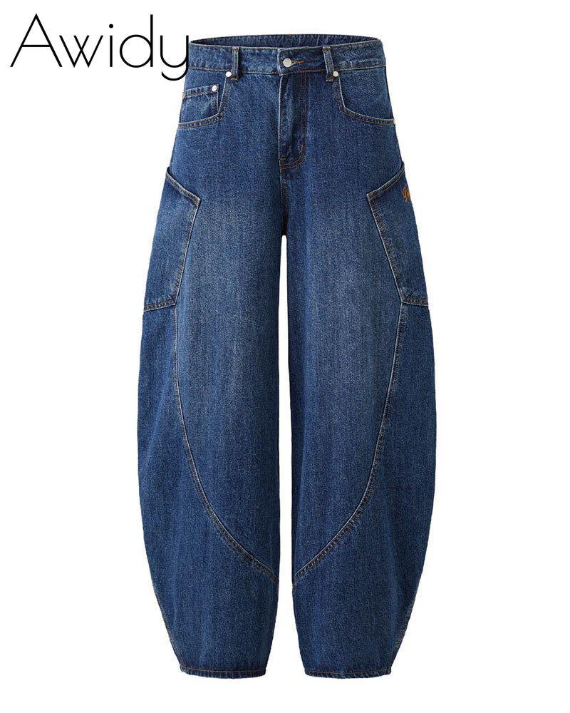 Trendy Girl Barrel Jeans