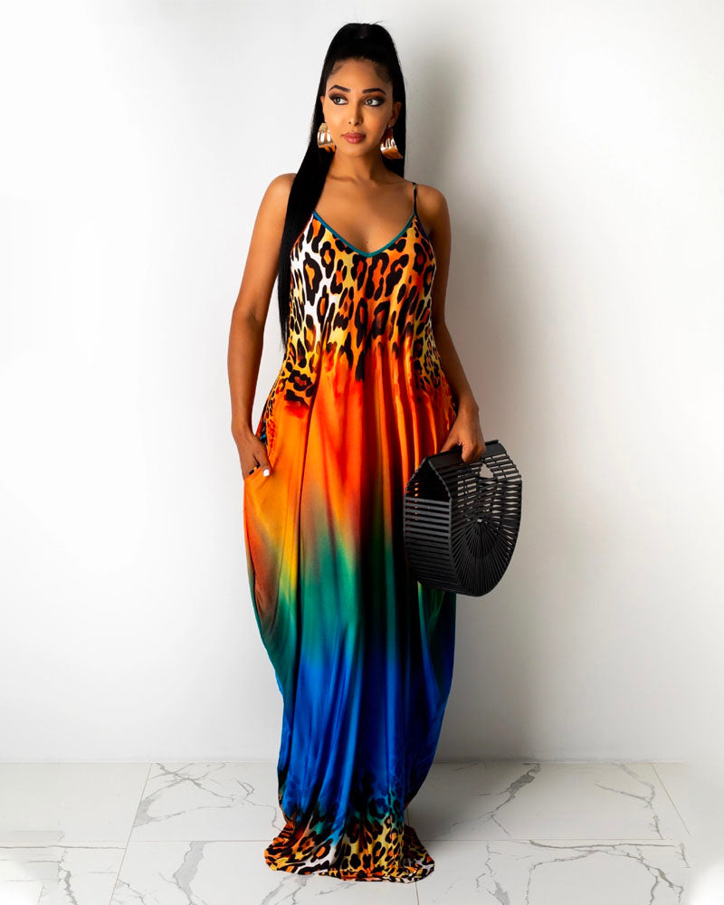 Tressa Maxi Dress ORANGE