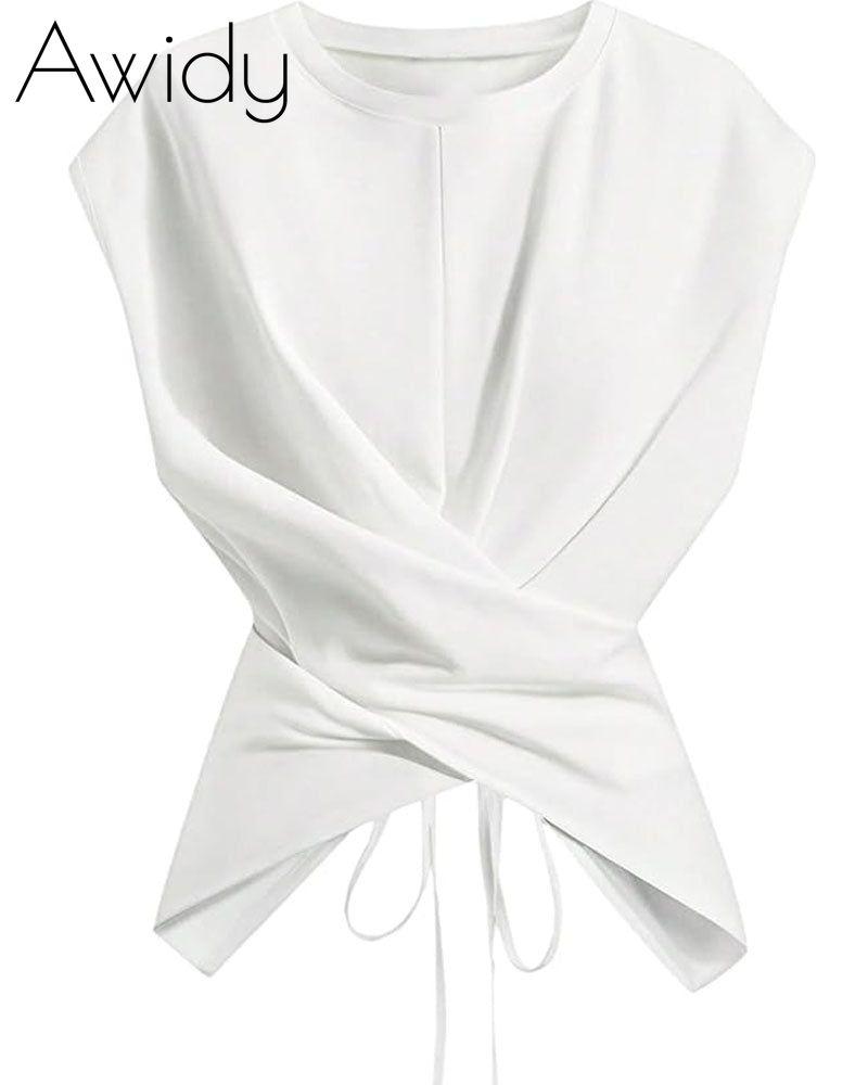 Twist Drape T-Shirt