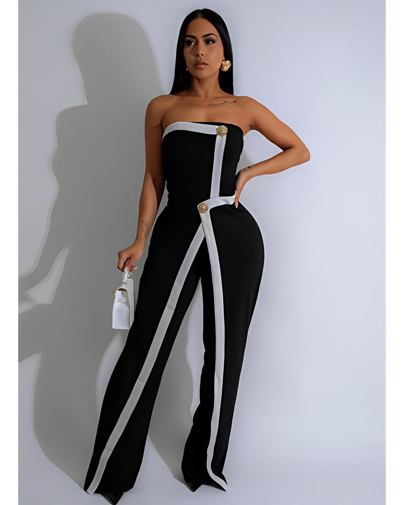 Vibe Check Jumpsuit Black