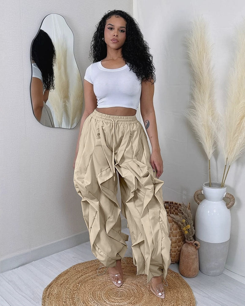 Gewellte Jogginghose