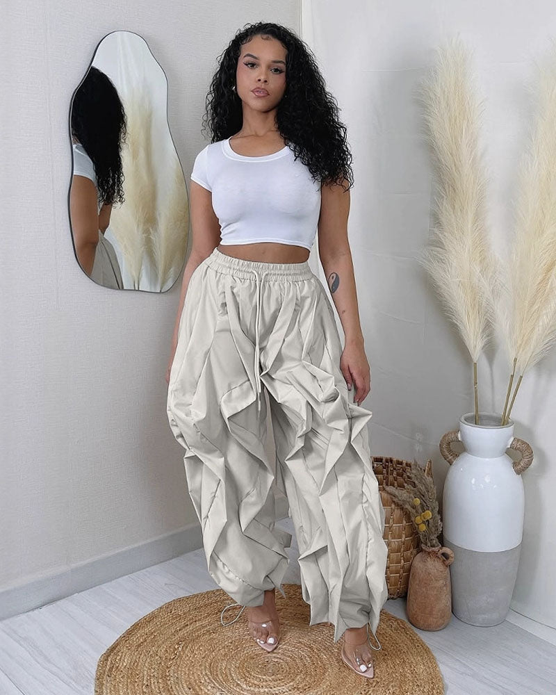 Gewellte Jogginghose