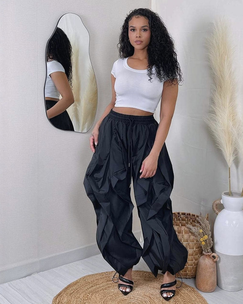 Gewellte Jogginghose