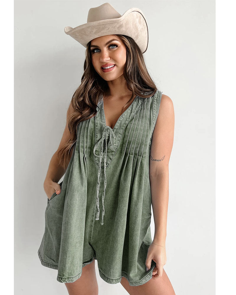 Webster Denim Romper