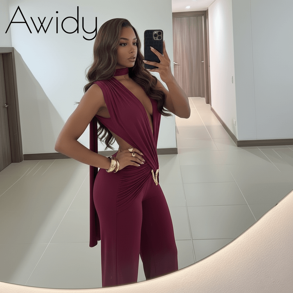 Daring Halter Jumpsuit