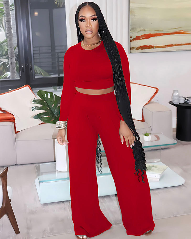 Wine Down Set Red