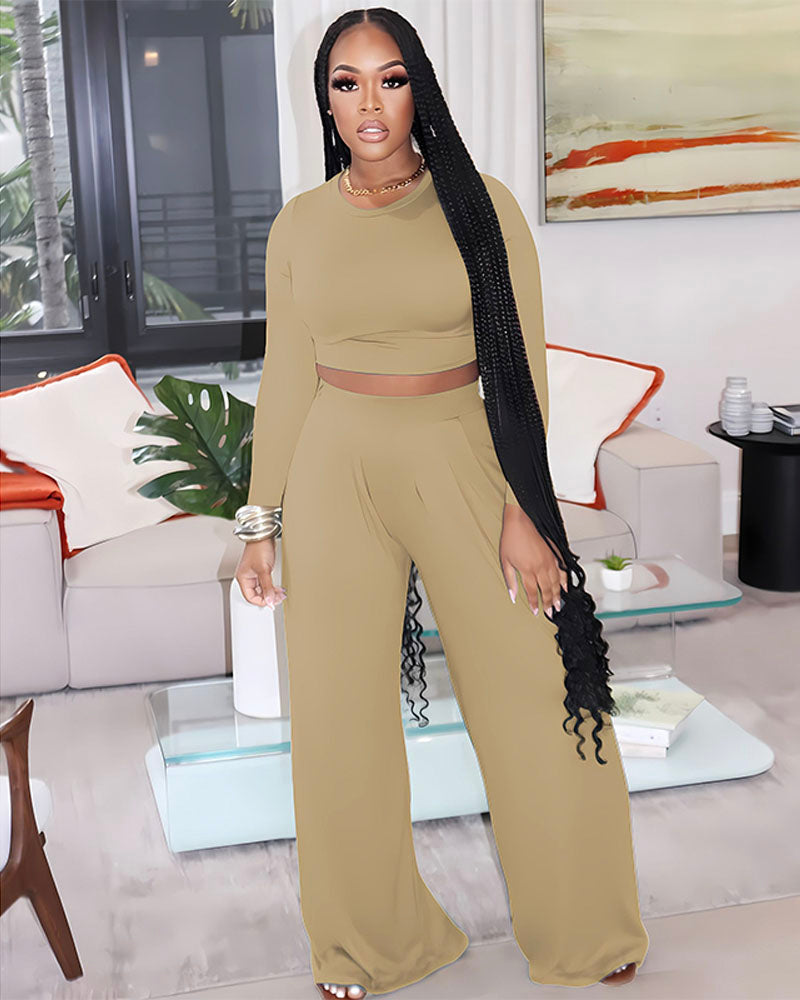 Wine Down Set Khaki