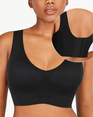 Wireless Backfat Bra Black