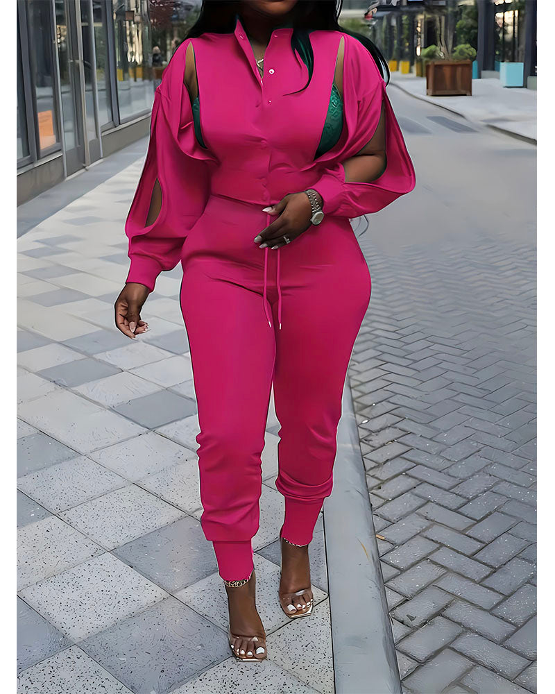 ZIP ME UP TRACKSUIT HOT PINK