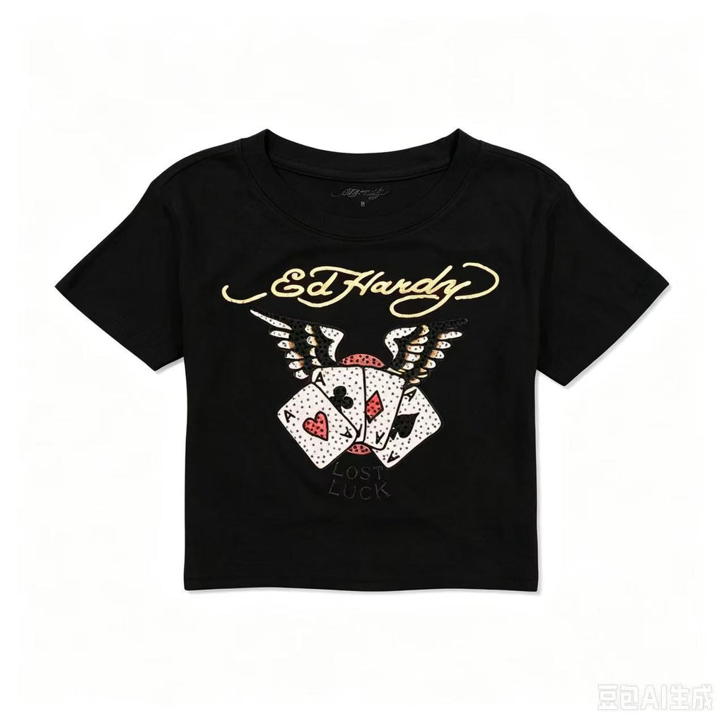 Printed Short-Sleeve T-Shirt for Casual Wear