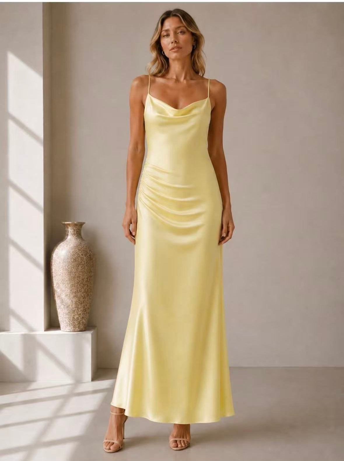 Spaghetti Strap Dress for Casual Wear