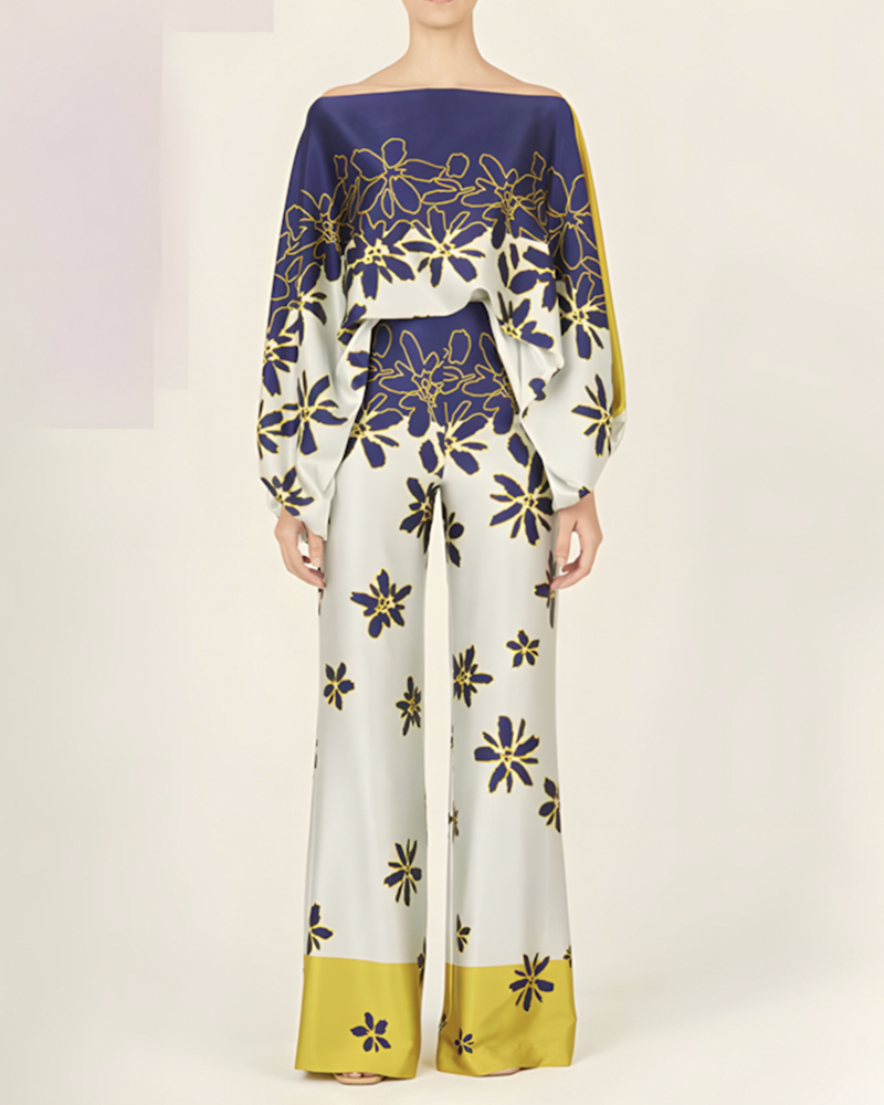 Bianka Babe Pant Set Bianka-Yellow