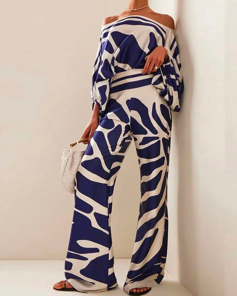 Bianka Babe Pant Set Bianka-blue