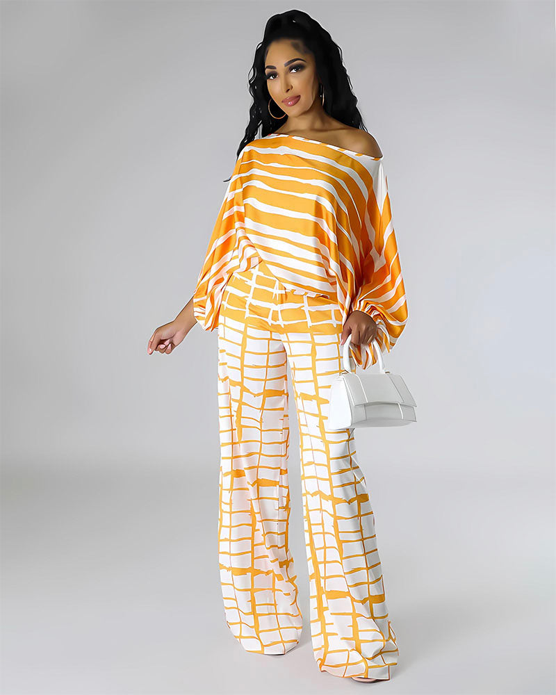 Bianka Babe Pant Set Bianka-Orange