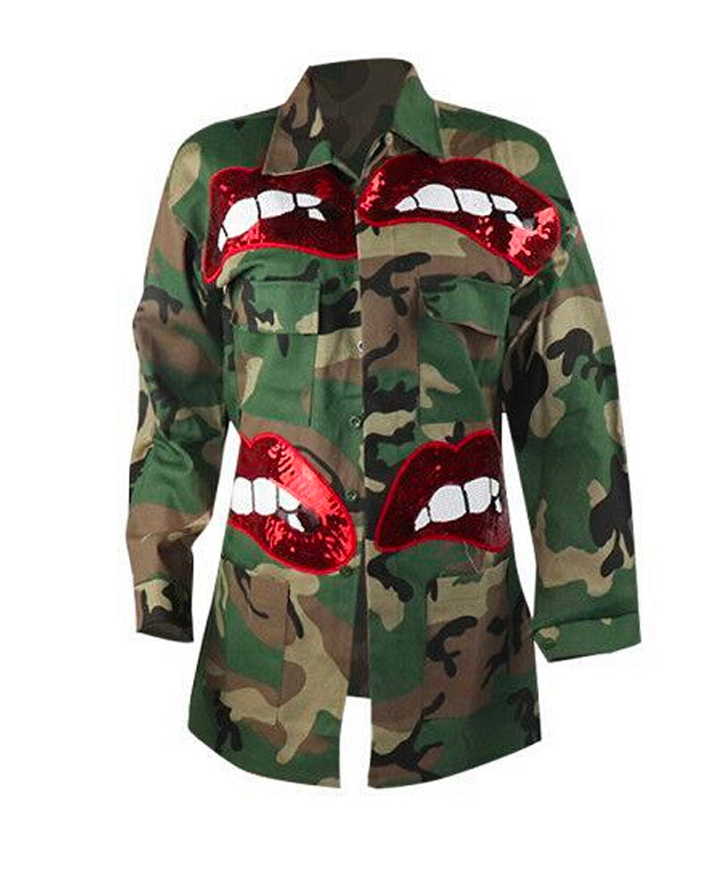 Camo Kisses Jacket