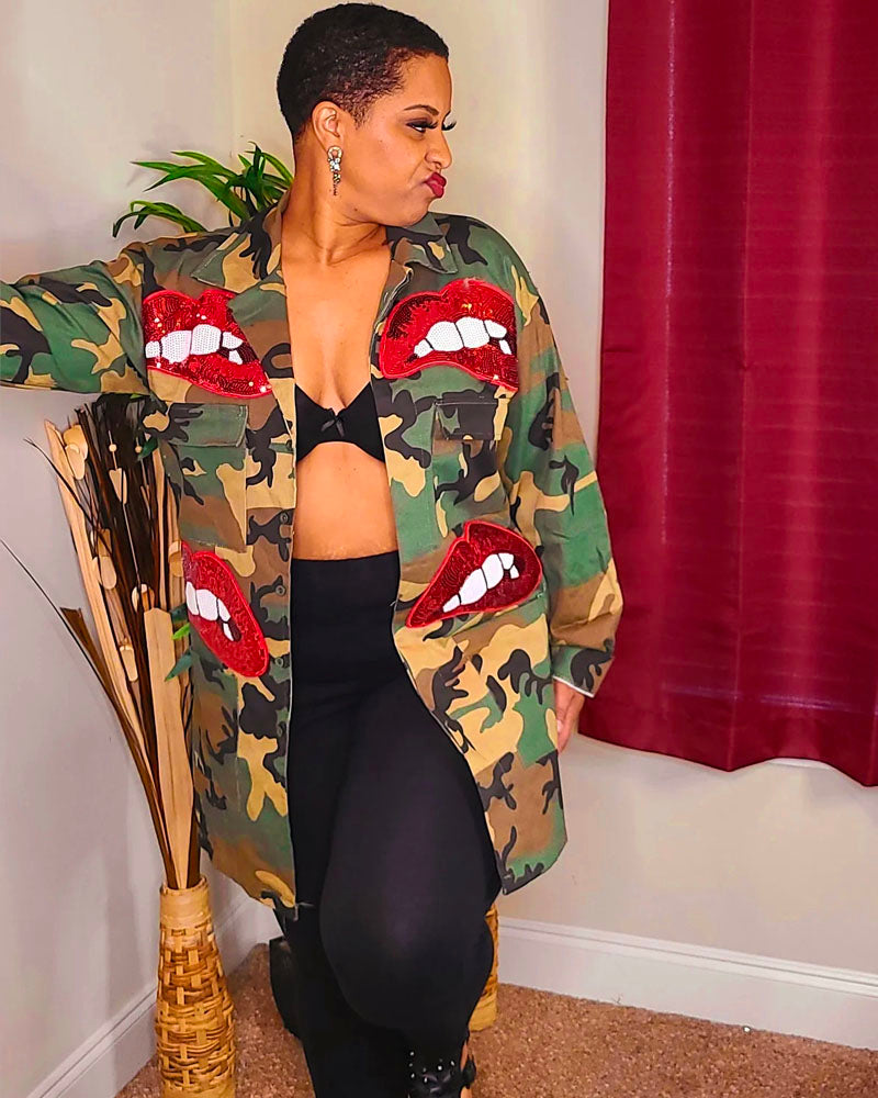 Camo Kisses Jacket