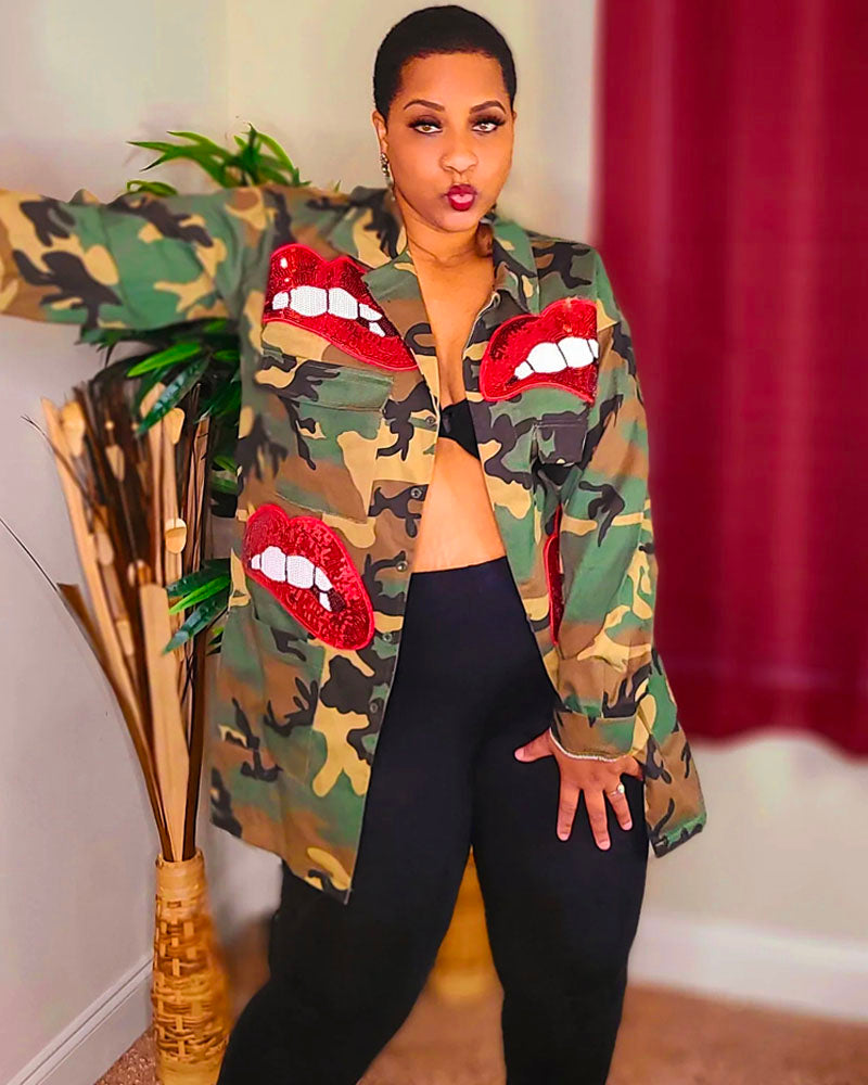 Camo Kisses Jacket