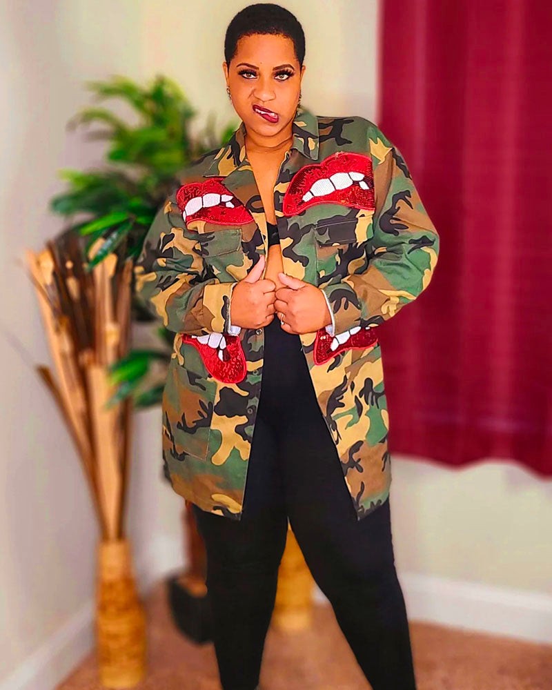 Camo Kisses Jacket