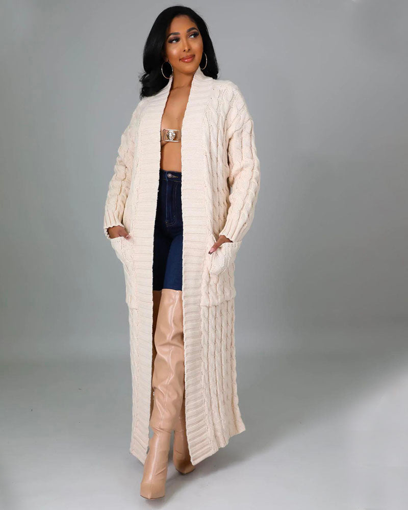Lennox Knit Everyday Cardigan Cream