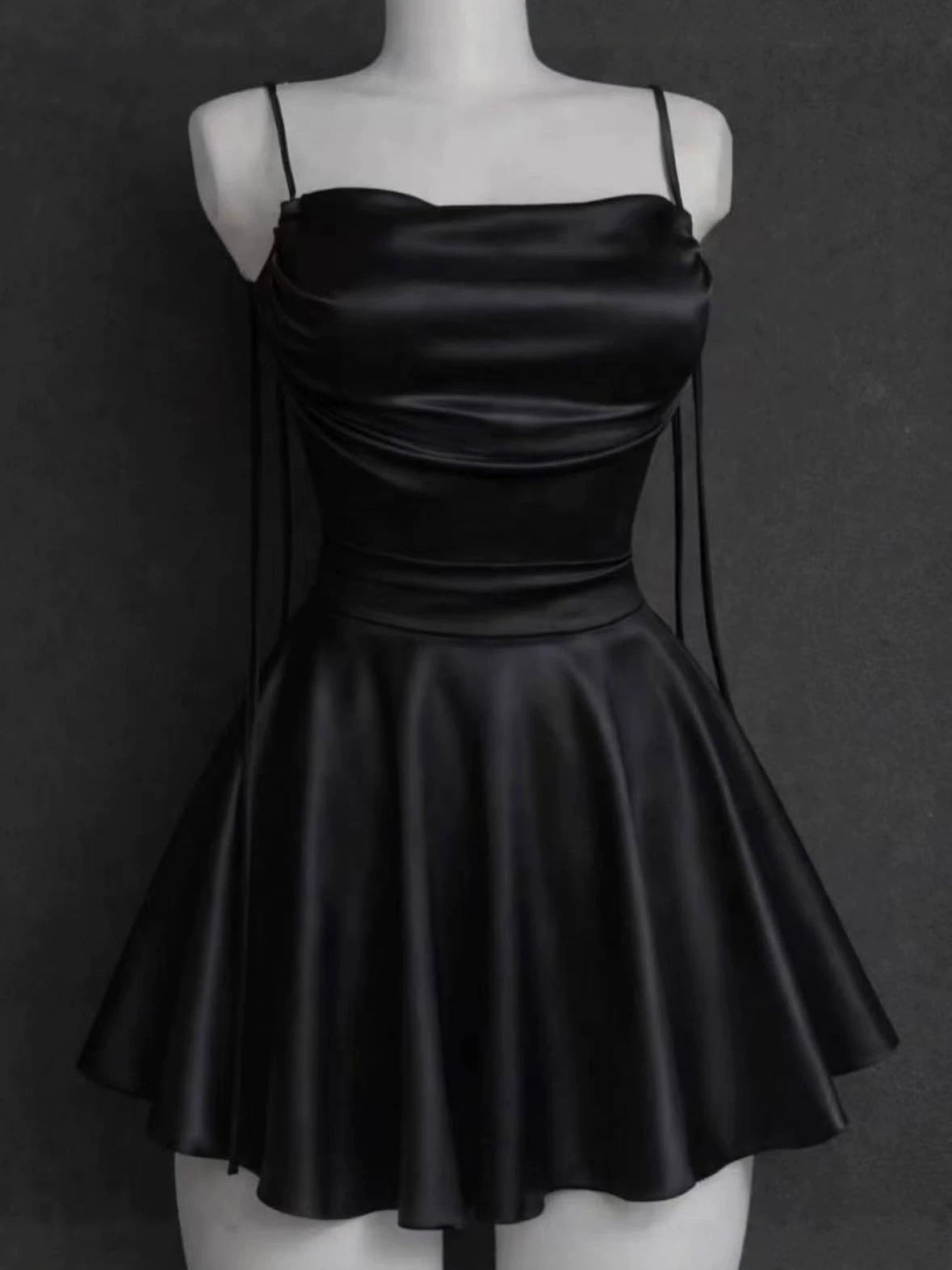 Backless Lace-Up Strap Dress for Summer Casual Wear