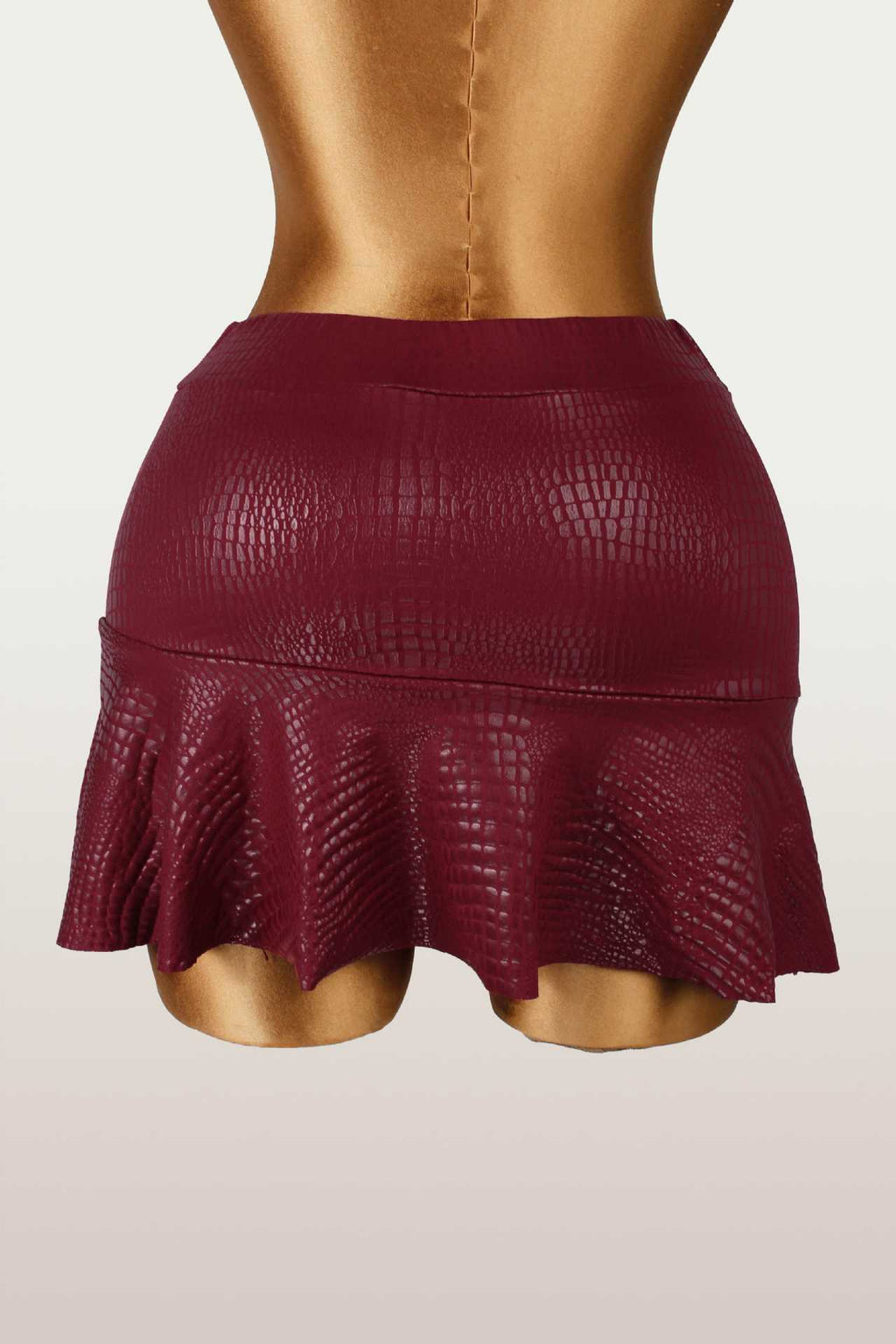 Ruched Midi Skirt for Party & Club Wear