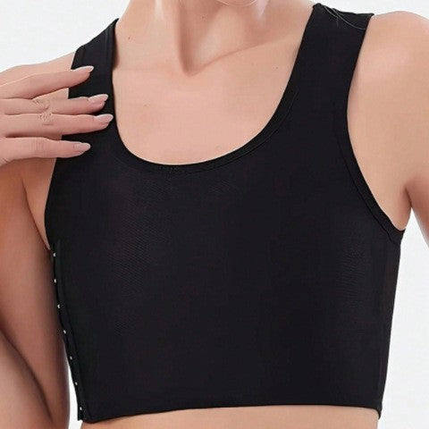 Seamless Thin Bandeau Chest Binder Shaping Tank Top