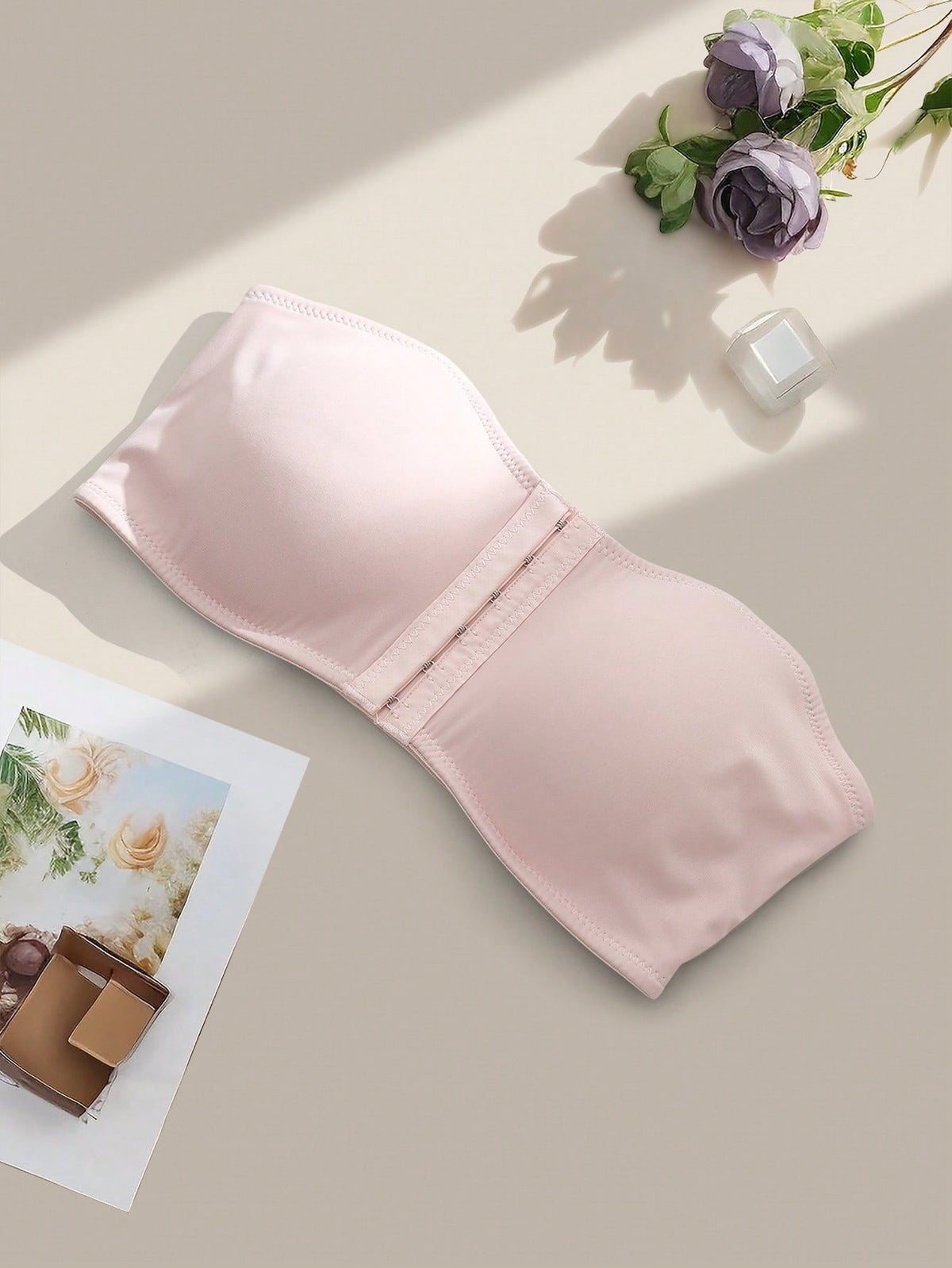Strapless Non-Padded Wire-Free Bra for Intimate Wear