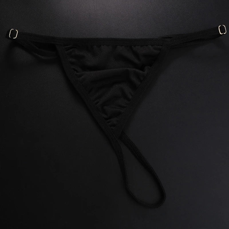 Mesh Rhinestone Underwear Body Chain for Intimate Festival Wear