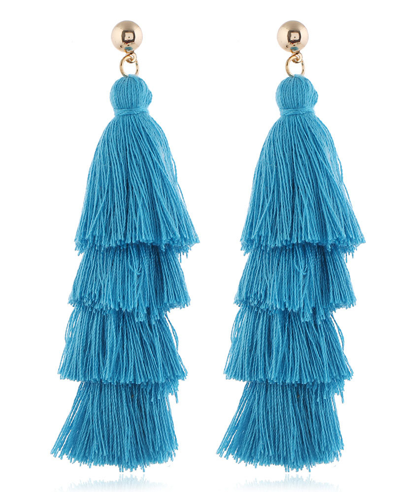 Gala earrings Blue