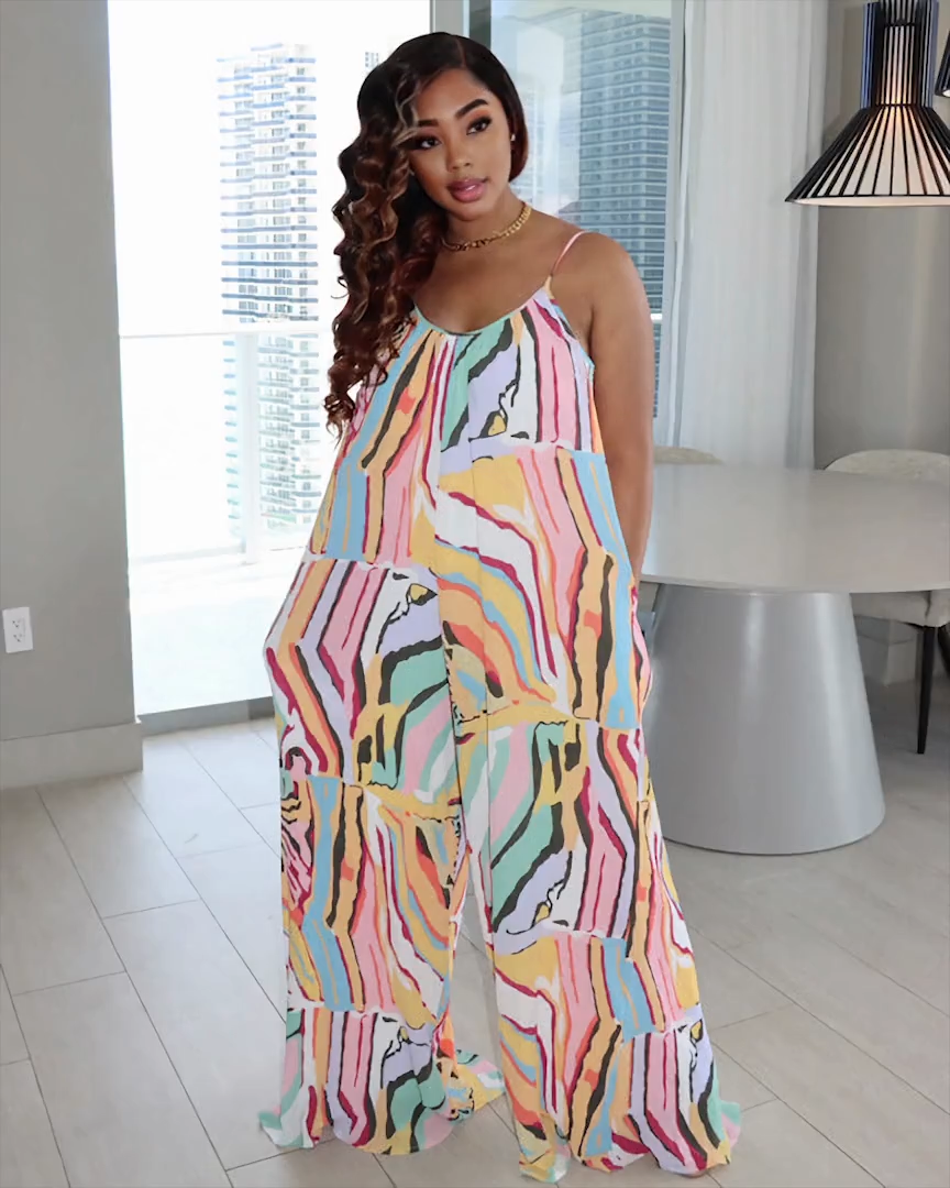 THE GET OUT IN IT JUMPSUIT Yellow