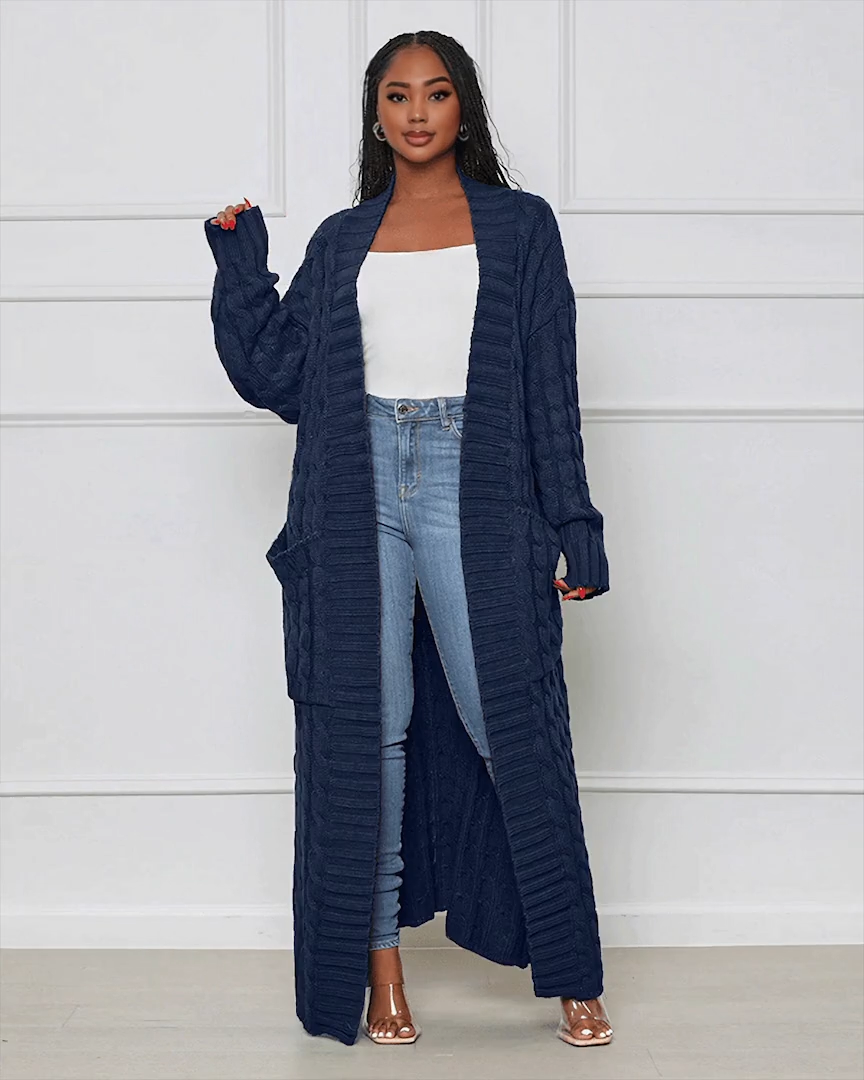 Lennox Knit Everyday Cardigan Navy