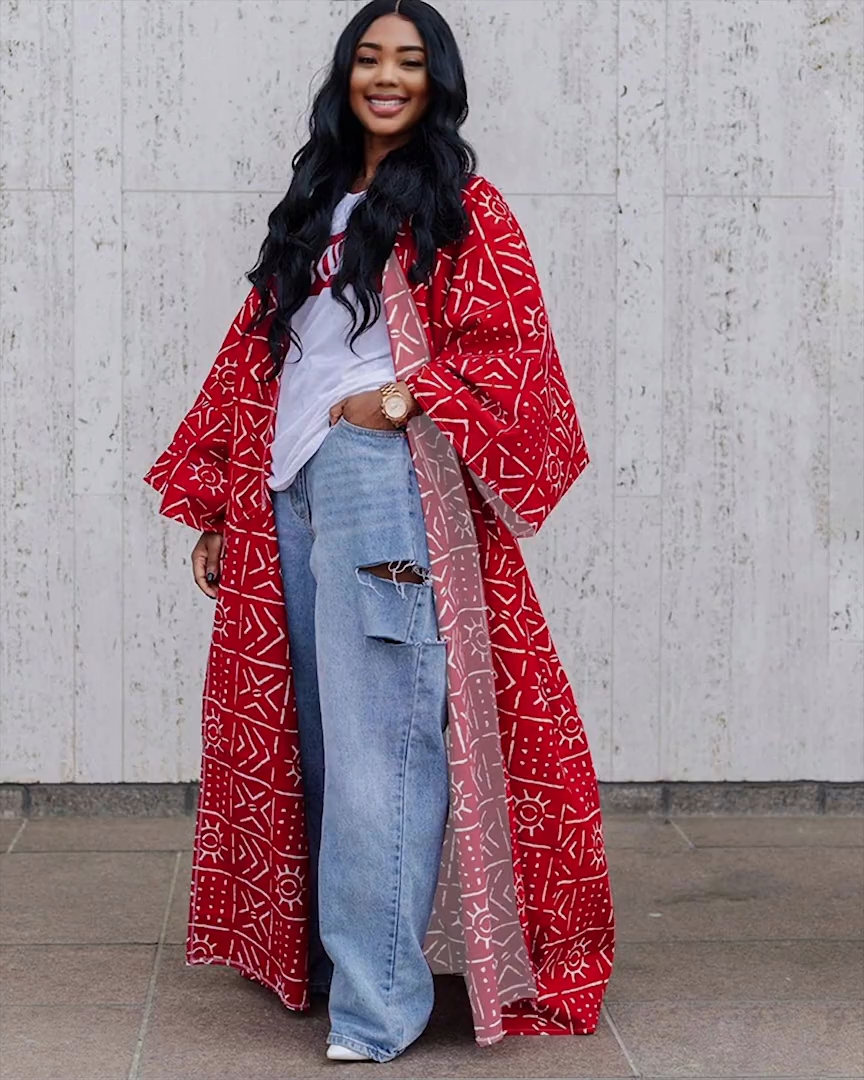 Mazie Cardigan Red