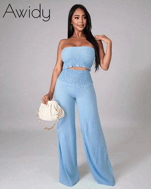 Jamison PANTS SET LIGHTBLUE
