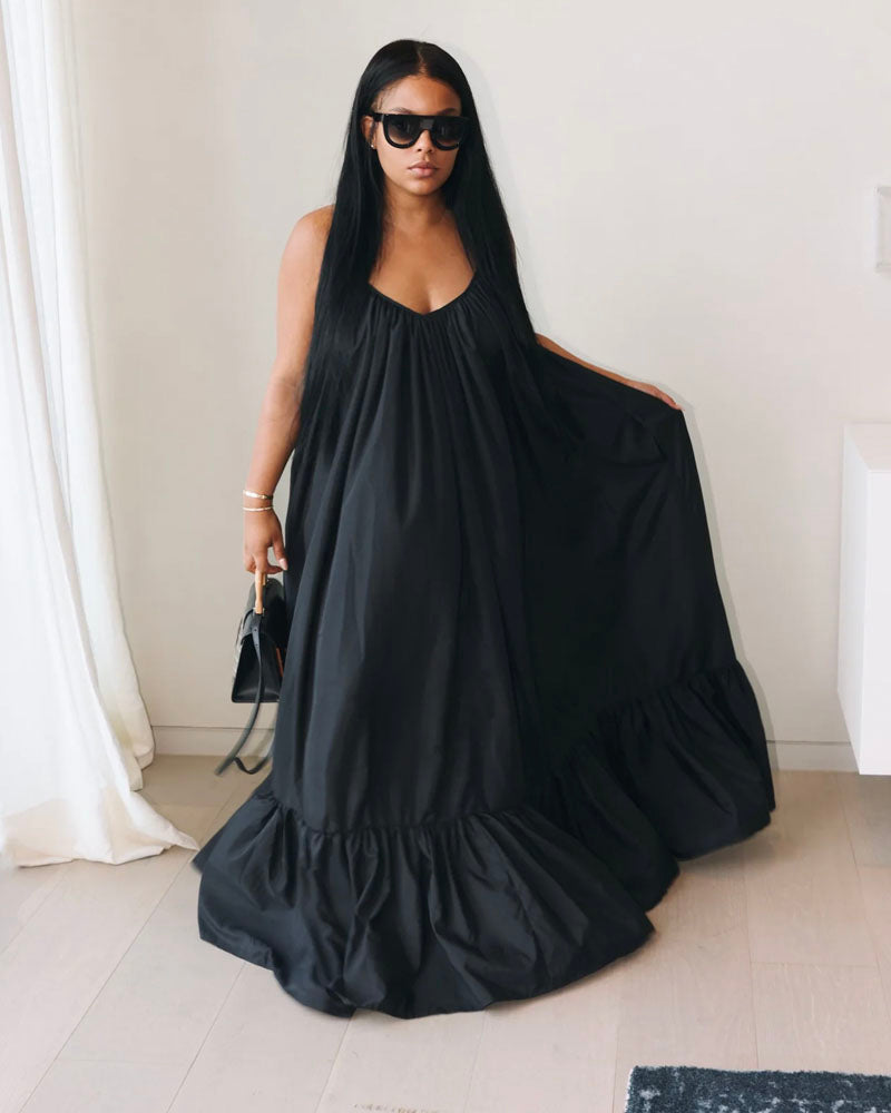 Molly maxi dress BLACK