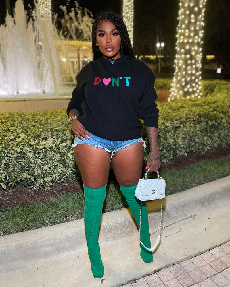 DON’T FU€K WITH MY FEELING SWEATER