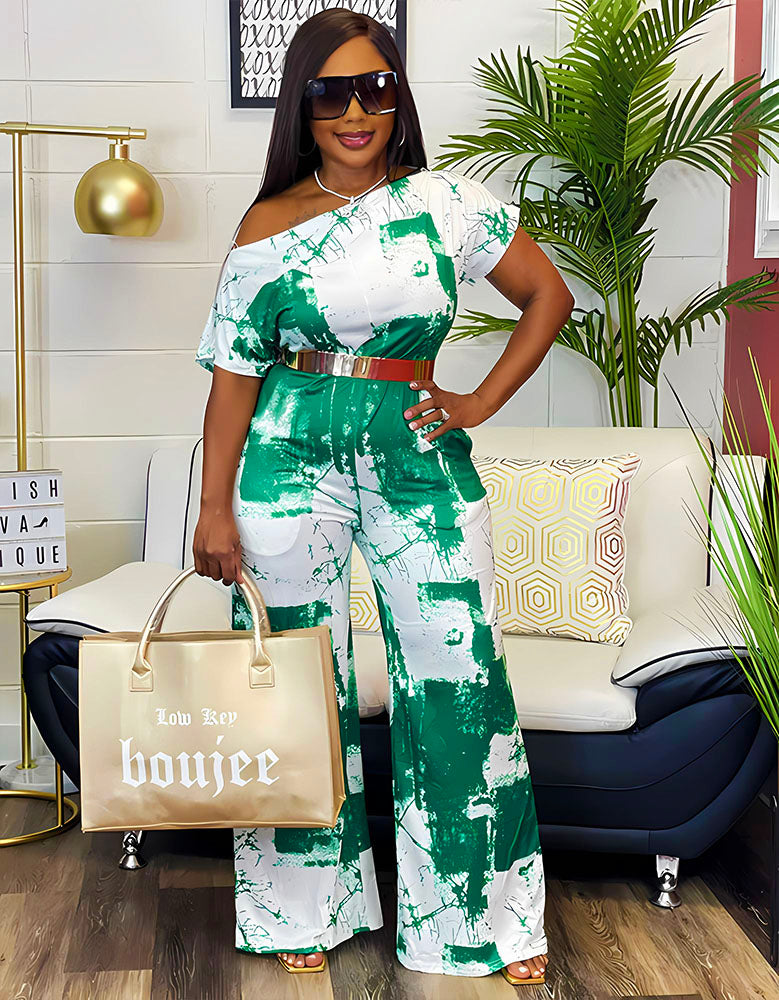 On time jumpsuit (Priced at 50% OFF) Green