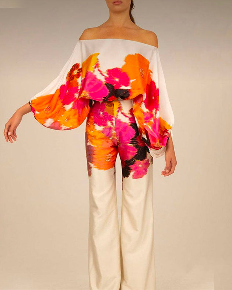 Bianka Babe Pant Set Bianka-flower