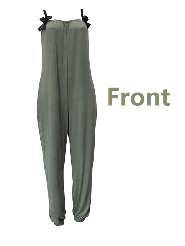 Ärmelloser, lässiger Jumpsuit