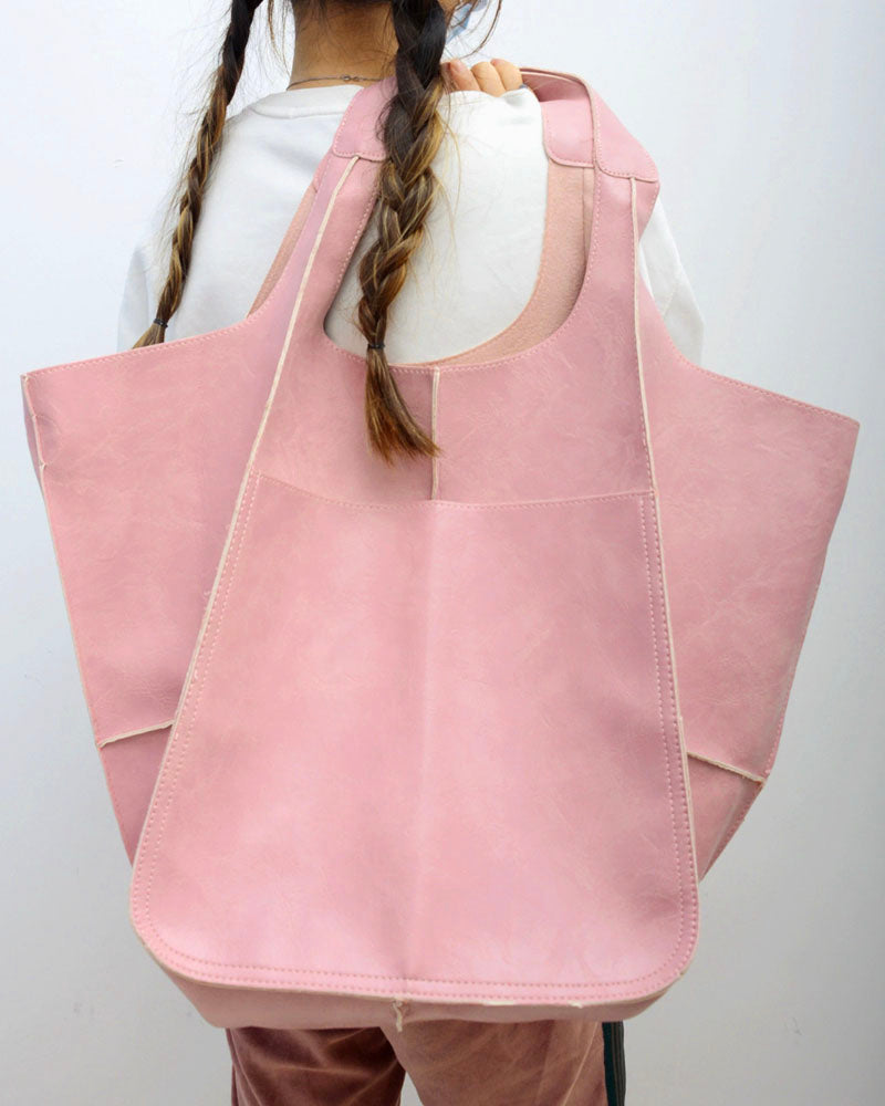 Retro Style Tote Bag Blush