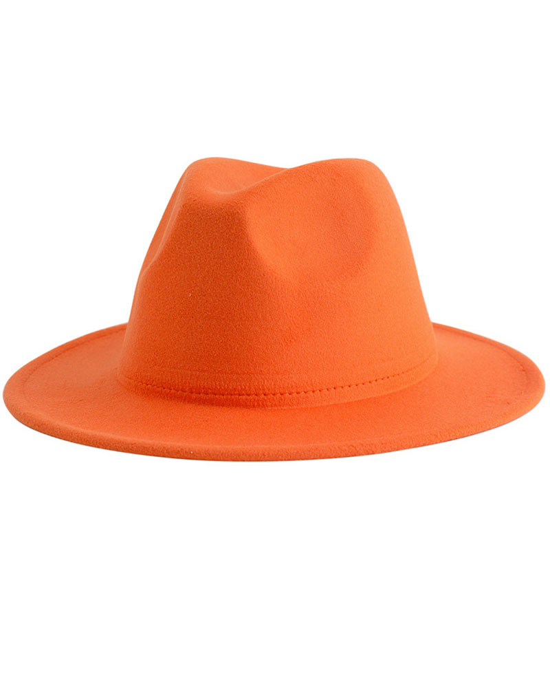 Solid Color Fedora