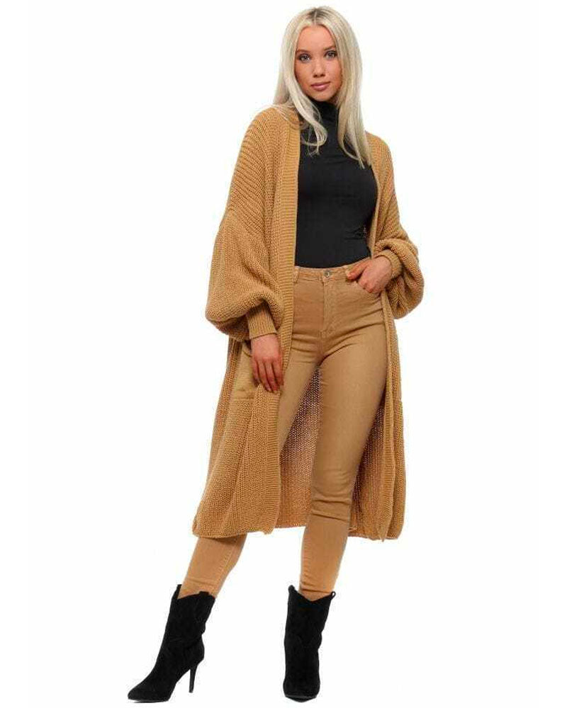 Sweater Girl Cardigan Khaki